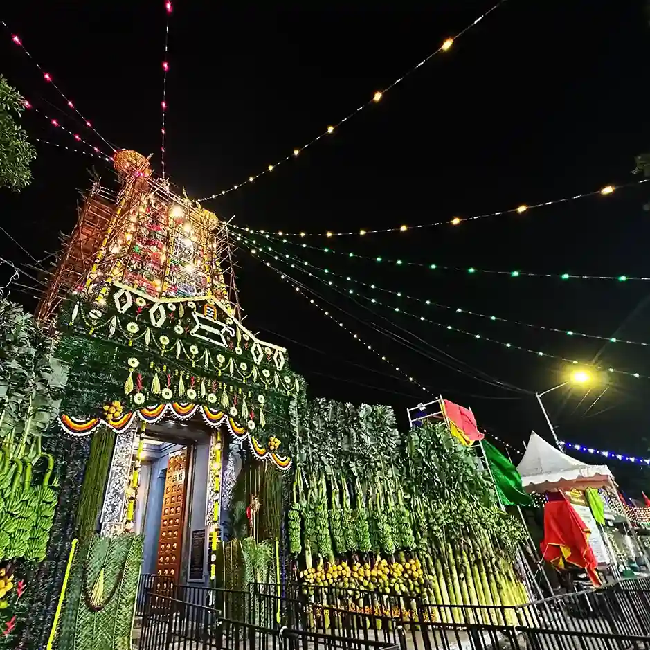 Sacred Kumbabishegam at Gangadeeswarar Temple