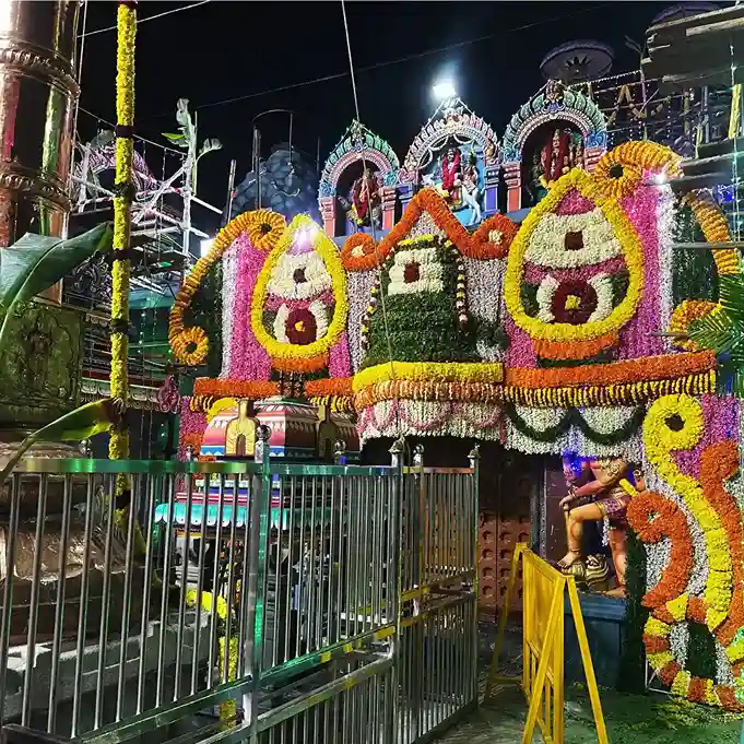 Sacred Kumbabishegam at Gangadeeswarar Temple