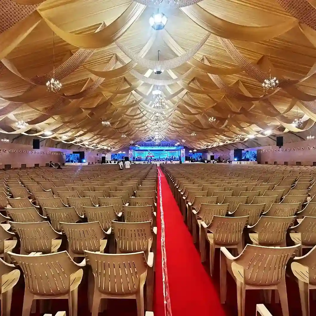 Seamless LED Wall Installation & Management for DMK General Committee Meeting Madurai 2025